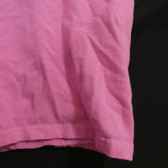 FRUIT OF THE LOOM - Heavy Cotton | size 10/12 | The End Is Near Pink Tee - Picture 9 of 16